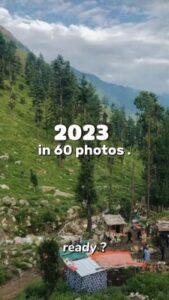 2023 in 60 Photos Capcut Template